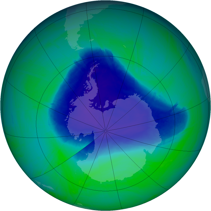Ozone Map 2008-11-24